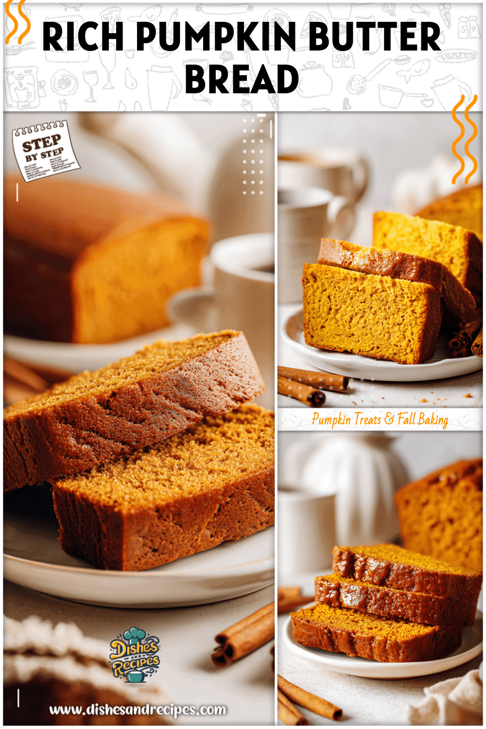 Pumpkin Butter Bread Loaf